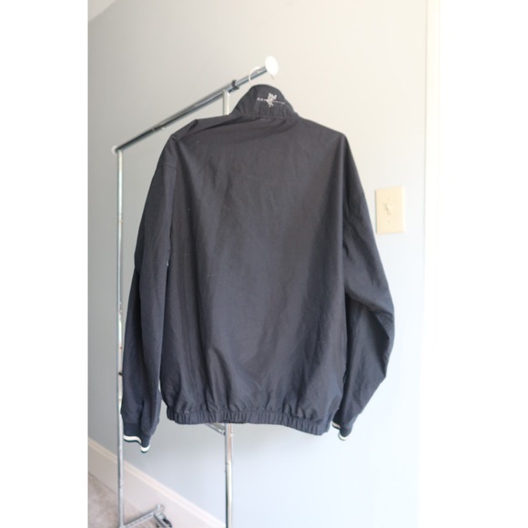 Ashworth Weather Systems Golf Jacket Pullover Black Water Wind Resistant - Picture 7 of 8